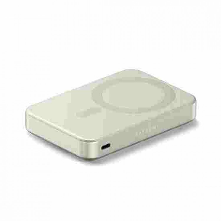 SATECHI OntheGo Qi2 Ασύρματος PowerBank 10.000mAh Φορτιστής με Αναδιπλούμενη 15W βάση - Sand ΜΠΕΖ - SA-ST-B10Q2SW 