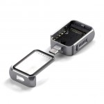 SATECHI USB-C Mini NVMe 2230 SSD Θήκη μεταφοράς Compact με USB-C connector, active ψύξη ταχύτητα μεταφορ΄άς δεδομένων ώς 10 Gbps - ΓΚΡΙ - SA-ST-E2230M