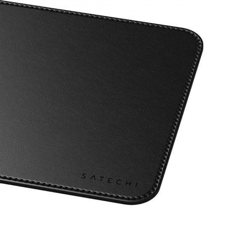 Satechi Premium Vegan-Δερμάτινο Mouse Pad - ΜΑΥΡΟ - SA-ST-LMPK