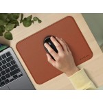 Satechi Premium Vegan-Δερμάτινο Mouse Pad - ΚΑΦΕ - SA-ST-LMPN