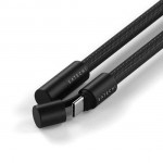 SATECHI OntheGo 2-σε-1 60W USB-C Lanyard Universal Crossbody ιμάντας με ενσωματωμένο Braided καλώδιο δεδομένων για SMARTPHONES, 1.5μ, - ΜΑΥΡΟ - SA-ST-LOTGLK