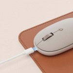 SATECHI ONTHEGO Bluetooth Ασύρματο ποντίκι με USB-C Επαναφορτιζόμενη μπαταρία - Sand ΜΠΕΖ - SA-ST-MOTGW