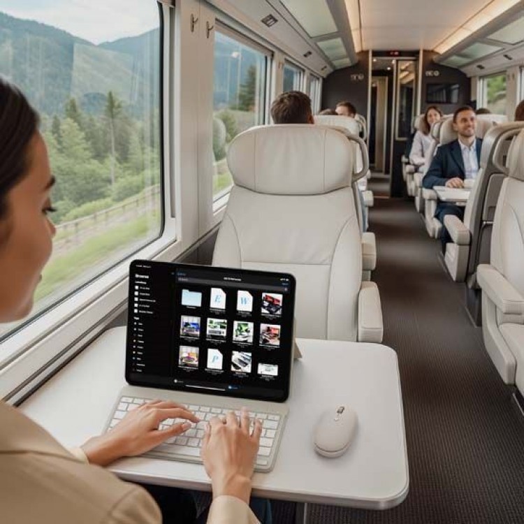 SATECHI ONTHEGO Bluetooth Ασύρματο ποντίκι με USB-C Επαναφορτιζόμενη μπαταρία - Sand ΜΠΕΖ - SA-ST-MOTGW