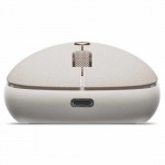 SATECHI ONTHEGO Bluetooth Ασύρματο ποντίκι με USB-C Επαναφορτιζόμενη μπαταρία - Sand ΜΠΕΖ - SA-ST-MOTGW