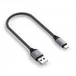 SATECHI Καλώδιο MFi Certified USB-A σε lightning 0.25μ. (25εκ.) - SA-ST-TAL10M