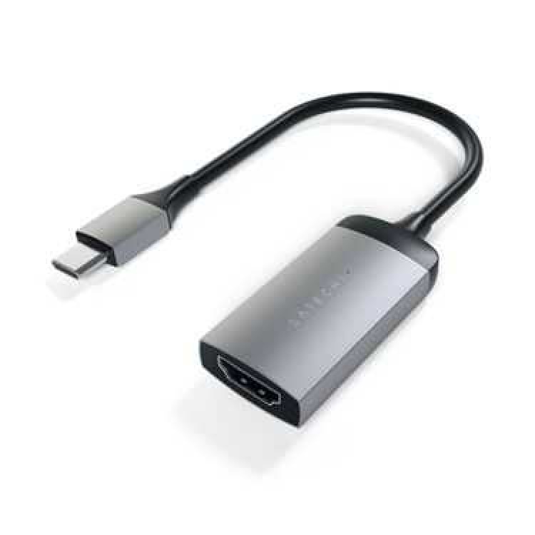 SATECHI Αλουμινίου μετατροπέας USB-C σε HDMI 4K 60HZ - ΓΚΡΙ - SA-ST-TC4KHAM