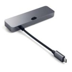 Satechi Αλουμινίου USB-C CLAMP HUB PRO για Apple iMac με USB-C / USB / SD & MICRO SD - ΓΚΡΙ - SA-ST-TCIMHM