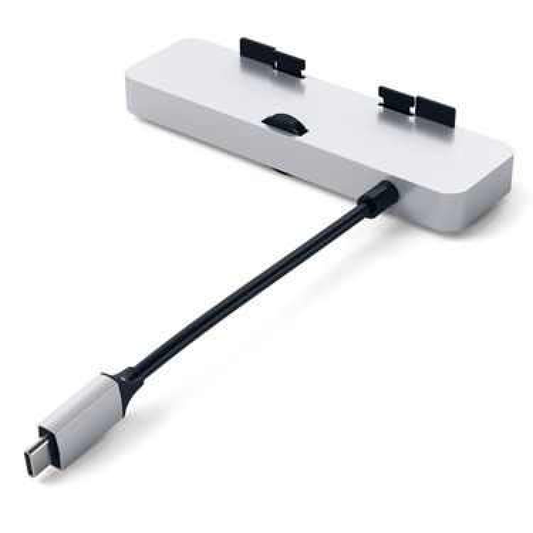 Satechi Αλουμινίου USB-C CLAMP HUB PRO για Apple iMac με USB-C / USB / SD & MICRO SD - ΑΣΗΜΙ - SA-ST-TCIMHS