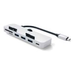 Satechi Αλουμινίου USB-C CLAMP HUB PRO για Apple iMac με USB-C / USB / SD & MICRO SD - ΑΣΗΜΙ - SA-ST-TCIMHS