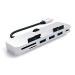 Satechi Αλουμινίου USB-C CLAMP HUB PRO για Apple iMac με USB-C / USB / SD & MICRO SD - ΑΣΗΜΙ - SA-ST-TCIMHS