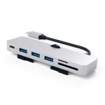 Satechi Αλουμινίου USB-C CLAMP HUB PRO για Apple iMac με USB-C / USB / SD & MICRO SD - ΑΣΗΜΙ - SA-ST-TCIMHS