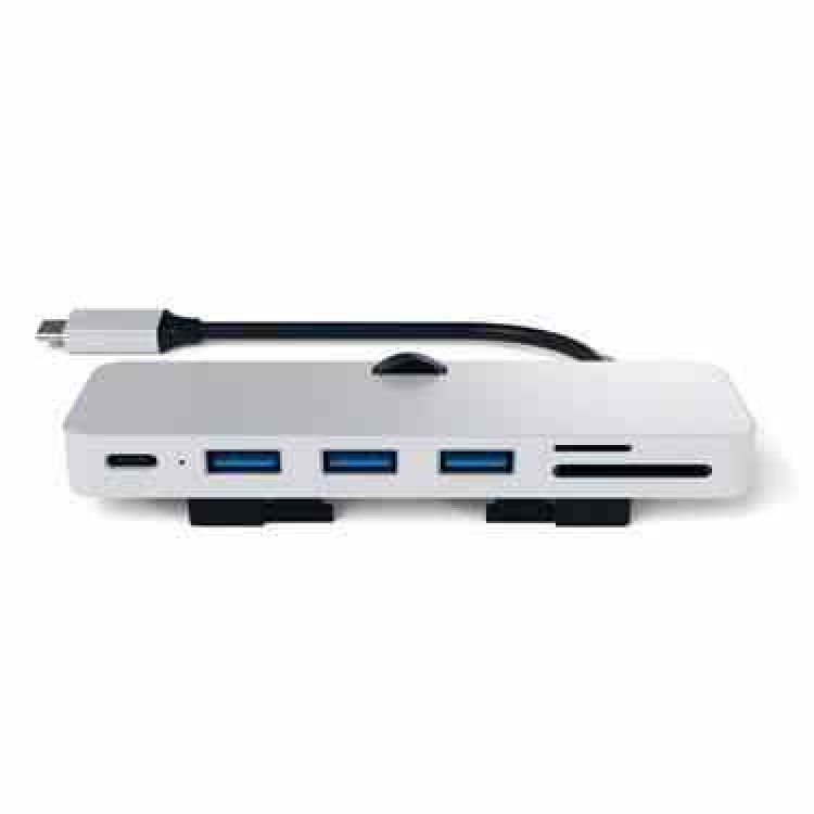 Satechi Αλουμινίου USB-C CLAMP HUB PRO για Apple iMac με USB-C / USB / SD & MICRO SD - ΑΣΗΜΙ - SA-ST-TCIMHS