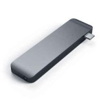 Satechi USB-C Combo Hub Adapter 3X Θύρες USB-A 3.0 Αλουμινίου, 3-σε-1, με αναγνώστη καρτών Micro SD/SD/TF - ΓΚΡΙ - SA-ST-TCUHM