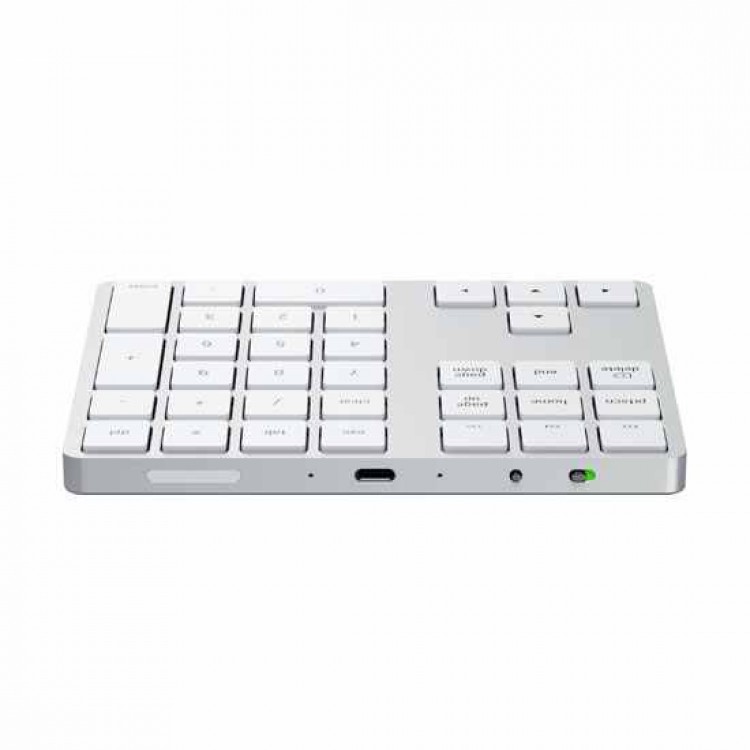 SATECHI BLUETOOTH EXTENDED Ασύρματο αριθμητικό πληκτρολ΄όγιο 34 πλήκτρων, aluminium design, MacOS - ΑΣΗΜΙ - SA-ST-XLABKS