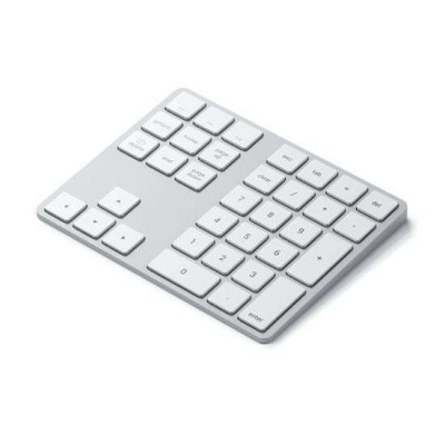 SATECHI BLUETOOTH EXTENDED Ασύρματο αριθμητικό πληκτρολ΄όγιο 34 πλήκτρων, aluminium design, MacOS - ΑΣΗΜΙ - SA-ST-XLABKS