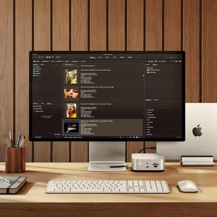 SATECHI Braided Thunderbolt 5 Pro, USB-C / USB-C ,120Gpbs Καλώδιο μεταφοράς δεδομένων & Φόρτισης 240W PD 1μ. - SA-ST-YTB5100K