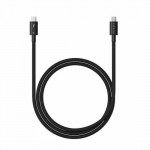 SATECHI Braided Thunderbolt 5 Pro, USB-C / USB-C ,120Gpbs Καλώδιο μεταφοράς δεδομένων & Φόρτισης 240W PD 1μ. - SA-ST-YTB5100K
