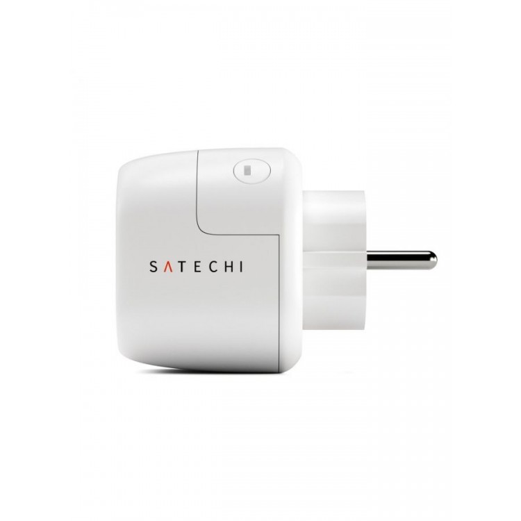 Satechi Homekit Smart Outlet (EU) - ΛΕΥΚΟ - ST-HK10AW-EU