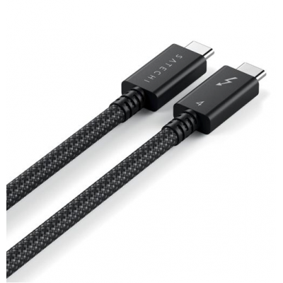 SATECHI Braided USB 4 Thunderbolt 4 Pro 40Gpbs Καλώδιο μεταφοράς δεδομένων & Φόρτισης 240W PD 1μ. - SA-ST-YTB100K