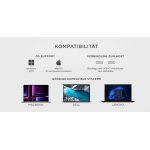 Satechi Βάση Αλουμινίου USB-C Dual Dock, Docking Station με NVMe SSD θέση - ΓΚΡΙ - SA-ST-DDSM 