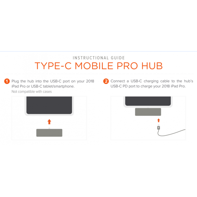 Satechi Αλουμινίου USB-C PD Mobile Pro Hub, 4K HDMI, USB 3.0 & 3.5mm Audio - ΓΚΡΙ - SA-ST-TCMPHM