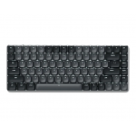 SATECHI Slim SM1 Mechanical Bluetooth LED Backlit Ασύρματο Gaming πληκτρολόγιο για Apple Mac, iMac, Macbook, Windows PCS - QWERTY - ΣΚΟΥΡΟ ΓΚΡΙ - ST-KSM1DK-EN