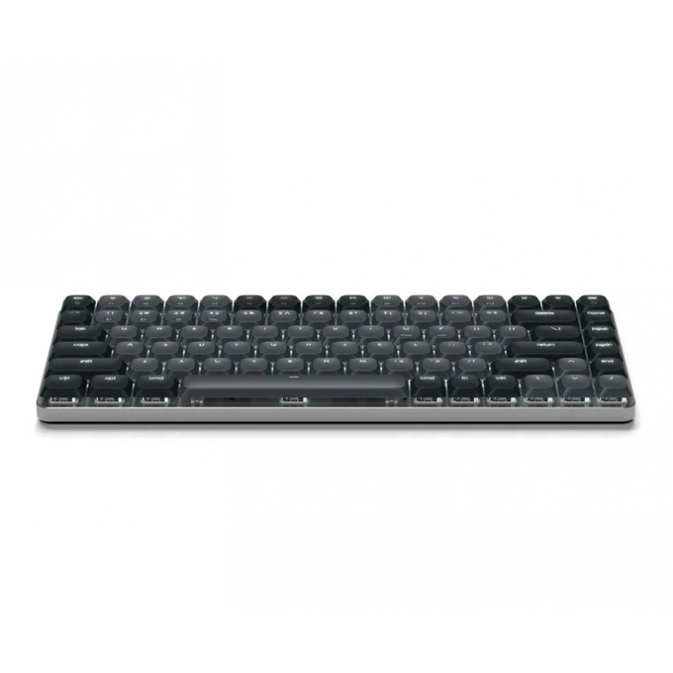 SATECHI Slim SM1 Mechanical Bluetooth LED Backlit Ασύρματο Gaming πληκτρολόγιο για Apple Mac, iMac, Macbook, Windows PCS - QWERTY - ΣΚΟΥΡΟ ΓΚΡΙ - ST-KSM1DK-EN