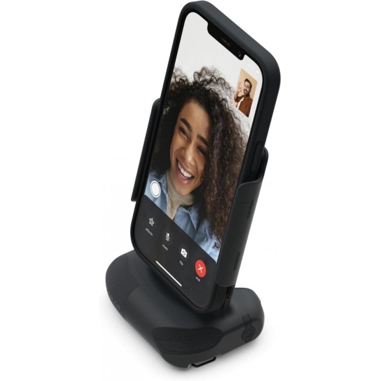 SHIFTCAM ProGrip Starter Kit Smart grip, με Qi2 ασύρματη φόρτιση και ενσωματωμένη μπαταρία - ΜΑΥΡΟ - SC-PG-SK-CH-EN