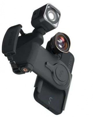 SHIFTCAM ProGrip Starter Kit Smart grip, με Qi2 ασύρματη φόρτιση και ενσωματωμένη μπαταρία - ΜΑΥΡΟ - SC-PG-SK-CH-EN