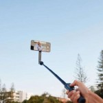 SHIFTCAM SnapStand Universal 3-σε-1 Τρίποδας/μαγνητική βάση Selfie stick για smartphones - Midnight ΜΑΥΡΟ - SC-S-AB02-MN 