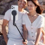 SHIFTCAM SnapStand Universal 3-σε-1 Τρίποδας/μαγνητική βάση Selfie stick για smartphones - Midnight ΜΑΥΡΟ - SC-S-AB02-MN 
