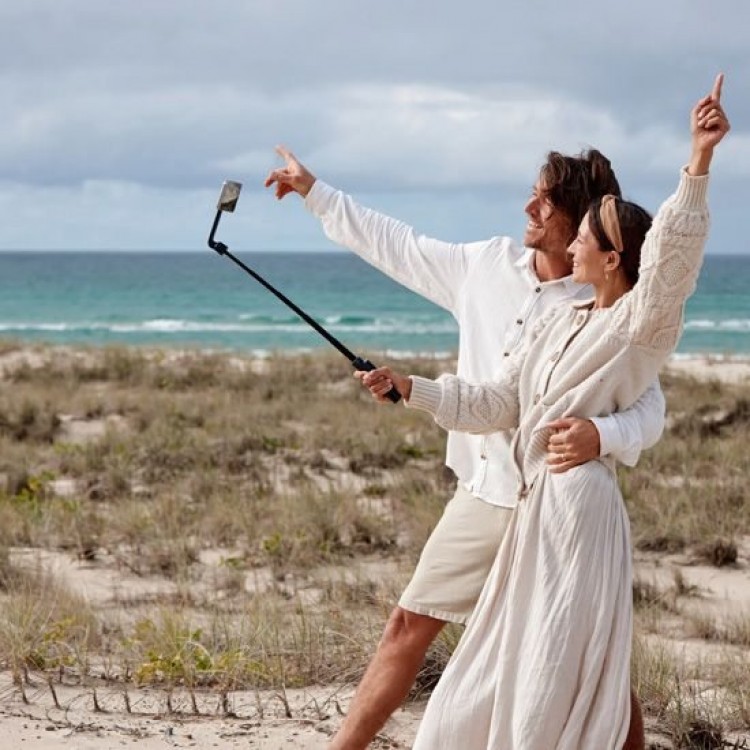 SHIFTCAM SnapStand Universal 3-σε-1 Τρίποδας/μαγνητική βάση Selfie stick για smartphones - Midnight ΜΑΥΡΟ - SC-S-AB02-MN 