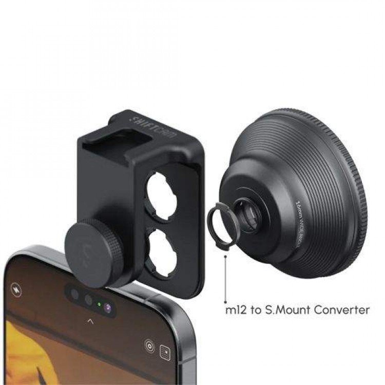 SHIFTCAM Universal S.Mount για θήκη Camera series - ΜΑΥΡΟ - SC-S-CC01-BK