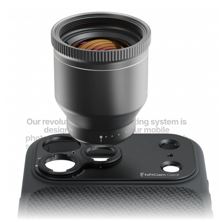 SHIFTCAM Θήκη Camera MagSafe με S.Mount για Apple iPhone 17 Pro 6.3 5G 20025 - ΓΚΡΙ - SC-S-DA73-DG