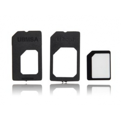 Adapters Nano SIM to Micro, MicroSim and NanoSim (3in1) REMAX