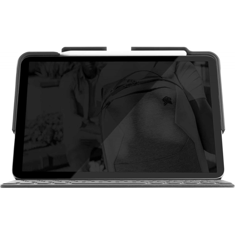 Θήκη STM Dux Shell MagicFolio BOOK με βάση Apple Pencil για Apple iPad PRO 12.9 2018/20/21/22 - 3rd/4th/5th/6th gen - ΜΑΥΡΟ - ST-222-295LZ-01