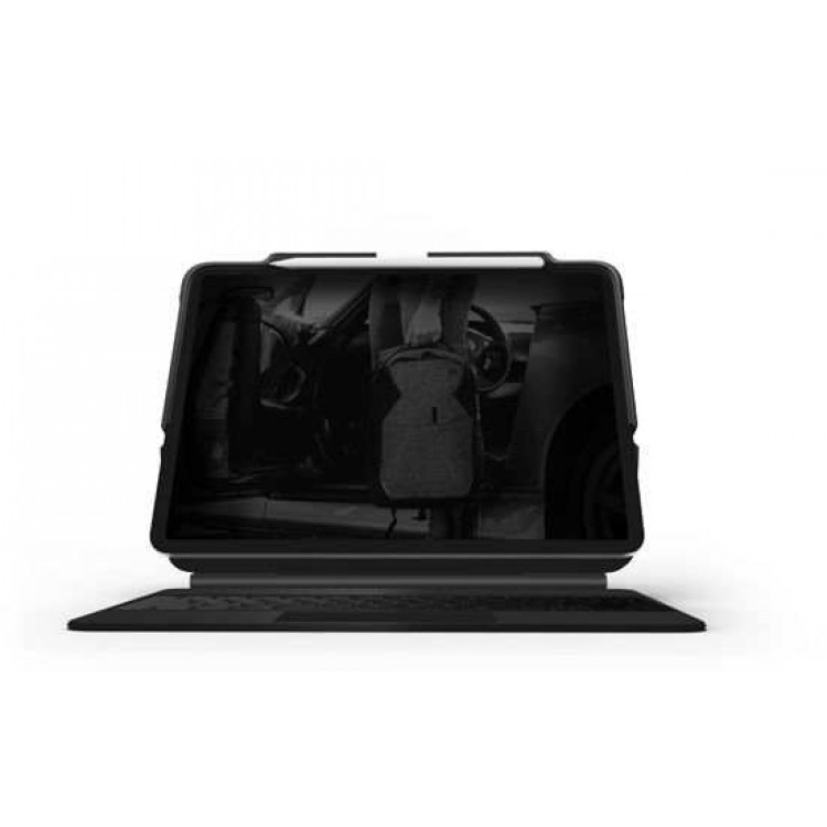 Θήκη STM Dux Shell MagicFolio BOOK με βάση Apple Pencil για Apple iPad PRO 12.9 2018/20/21/22 - 3rd/4th/5th/6th gen - ΜΑΥΡΟ - ST-222-295LZ-01