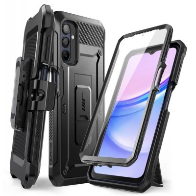 Θήκη SUPCASE UNICORN BEETLE PRO για SAMSUNG GALAXY A15 4G / 5G 2024 - MAYΡΗ