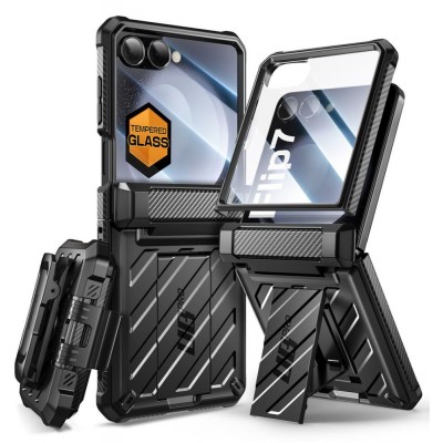 Θήκη SUPCASE UNICORN BEETLE PRO για Samsung Galaxy Z FLIP 7 5G 2025 - ΜΑΥΡΟ