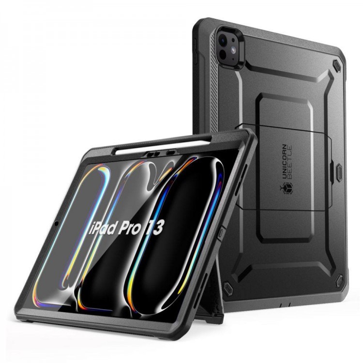 Θήκη SUPCASE UNICORN BEETLE PRO για Apple IPAD PRO 13 2024 7ης Γενιάς - MAΥΡΟ