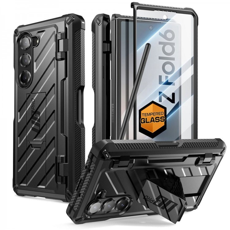 Θήκη SUPCASE UNICORN BEETLE PRO PEN edition για Samsung GALAXY Z FOLD 6 2024 - ΜΑΥΡΟ