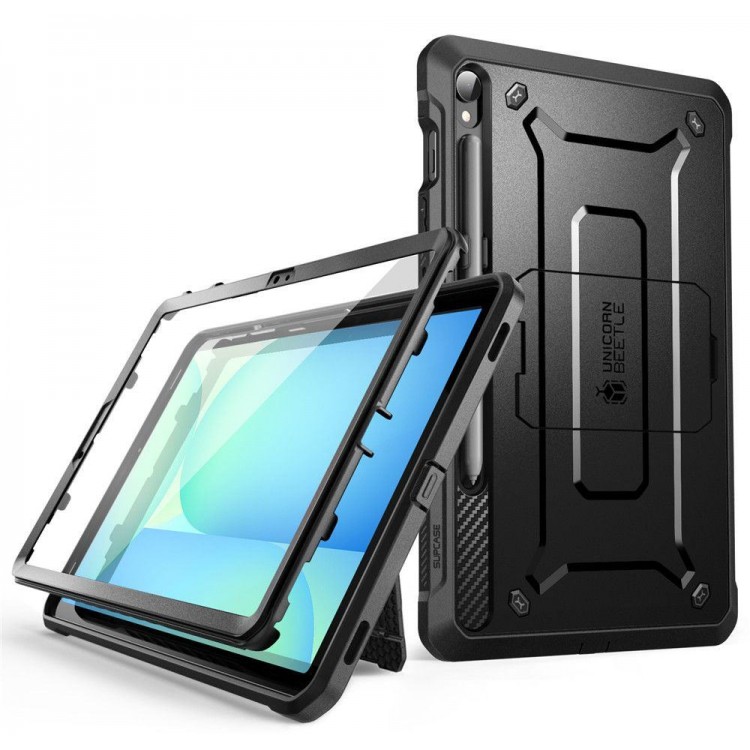 Θήκη SUPCASE UNICORN BEETLE PRO για SAMSUNG GALAXY TAB S9 11.0 / S9 FE / S10 FE / S10 LITE 10.9 X710 / X716B / X510 / X516B / X520 / X526 / X400 / X406B - MAYΡΗ