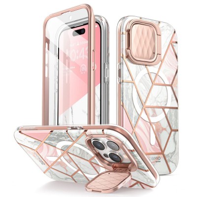 Θήκη SUPCASE COSMO MAG MAGSAFE με Camslider/Βάση για Apple IPHONE 15 PRO 6.1 2023 - MARBLE