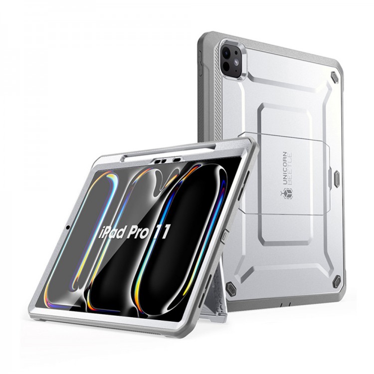 Θήκη SUPCASE UNICORN BEETLE PRO για Apple IPAD PRO 11 2024 M4 5ης Γενιάς - ΛΕΥΚΟ