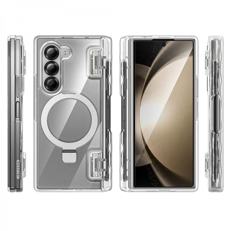 Θήκη SUPCASE COSMO i-Blason PEN SLOT EDT με KICK STAND για Samsung Galaxy Z FOLD 6 5G 2024 - ΔΙΑΦΑΝΟ