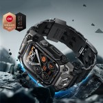 Θήκη SUPCASE UNICORN BEETLE PRO Rugged with Wristband για Apple Watch SERIES 10 46mm - ΜΑΥΡΟ ORE