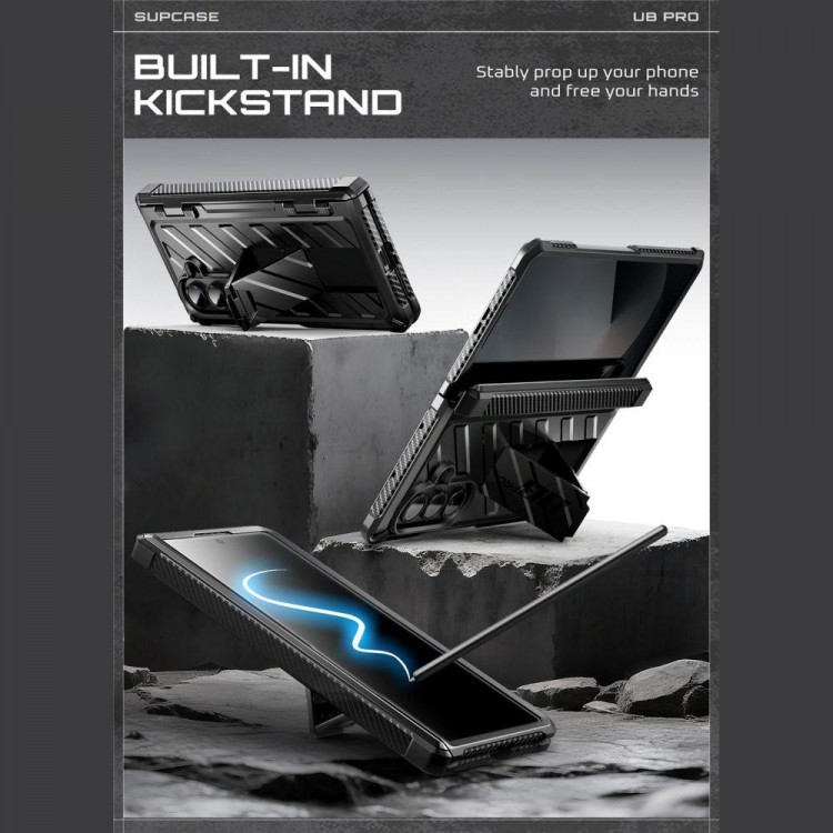 Θήκη SUPCASE UNICORN BEETLE PRO για Samsung GALAXY Z FOLD 7 2025 - ΜΑΥΡΟ