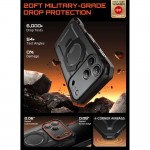 Θήκη SUPCASE UB GRIP PRO MAG MAGSAFE 360 με HD Προστασία οθόνης/βάση στήριξης/δακτυλίδι για APPLE iPhone 17 PRO MAX 6.9 5G 2025 - ΜΑΥΡΟ
