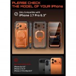 Θήκη SUPCASE UB GRIP PRO MAG MAGSAFE 360 με HD Προστασία οθόνης/βάση στήριξης/δακτυλίδι για APPLE iPhone 17 PRO MAX 6.9 5G 2025 - ΔΙΑΦΑΝΟ/ΚΟΡΑΛ ΠΟΡΤΟΚΑΛΙ