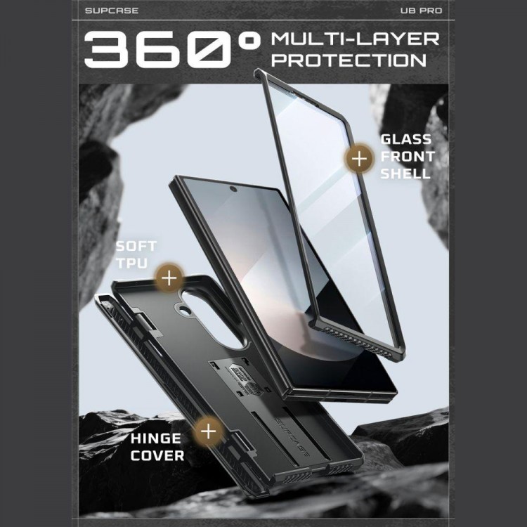 Θήκη SUPCASE UNICORN BEETLE PRO για Samsung GALAXY Z FOLD 7 2025 - ΜΑΥΡΟ